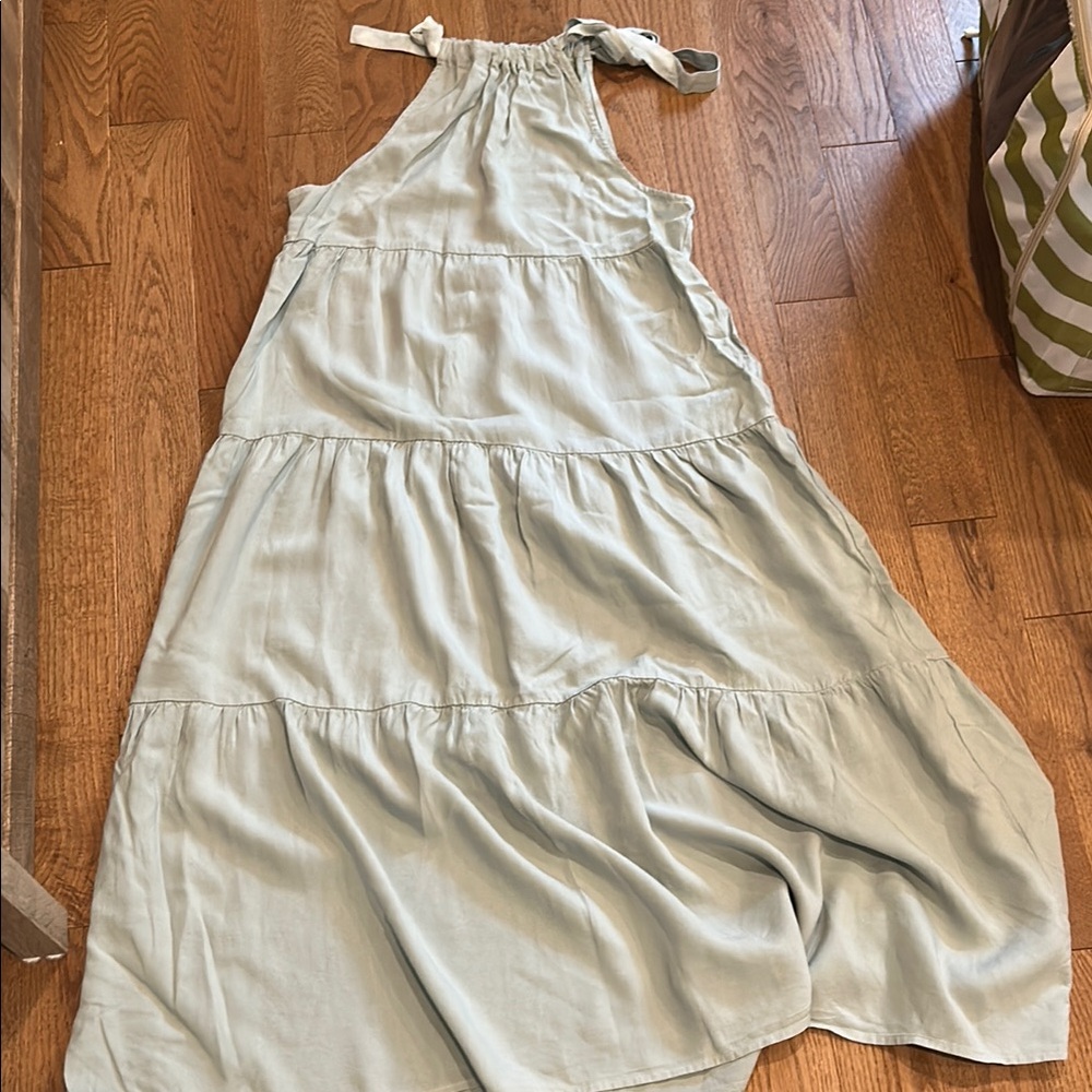 Cloth & Stone Light Blue Maxi Dress